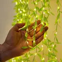 TechPride 200 LEDs 3 m Yellow Flickering String Rice Lights (Pack of 1)
