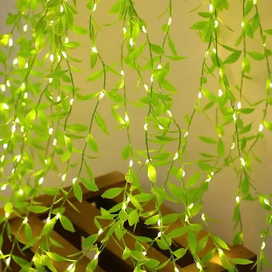 TechPride 200 LEDs 3 m Yellow Flickering String Rice Lights  (Pack of 1)