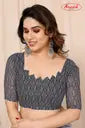 Ombre, Floral Print Daily Wear Georgette Saree  (Grey)