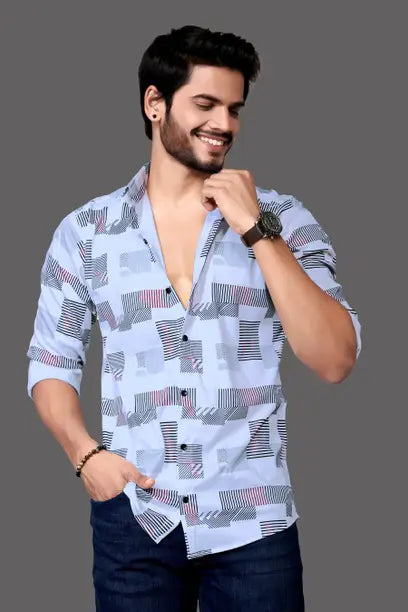 Men Regular Fit Checkered Casual Shirt